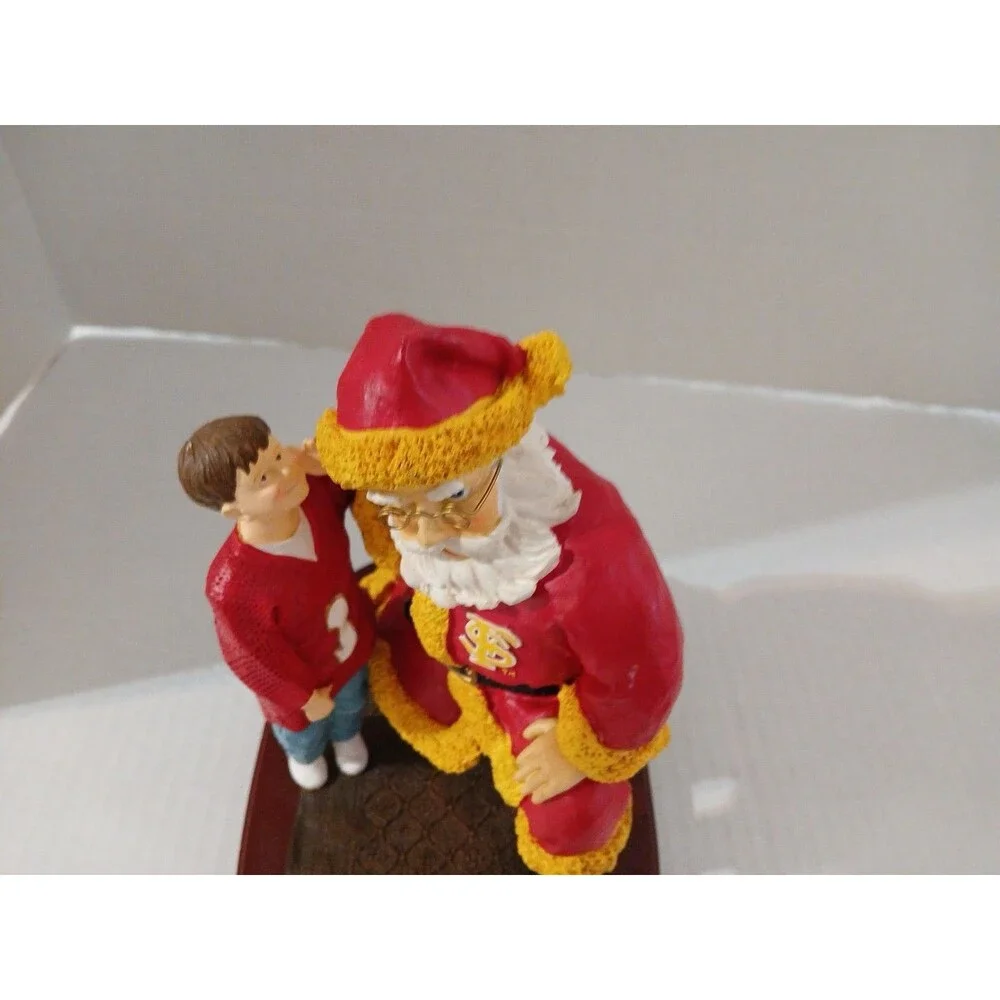 Florida State University Large Santa ‘s Secret Figurine The Memory Co. 2001